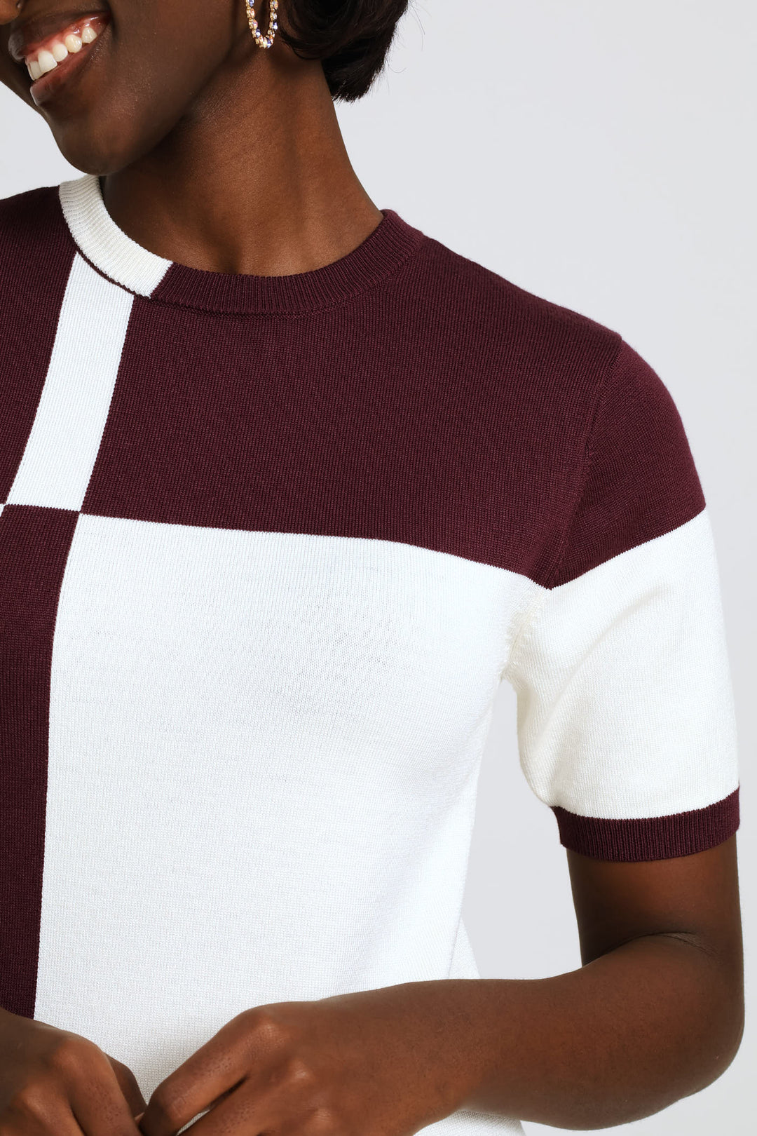 Monochrome Pullover - White