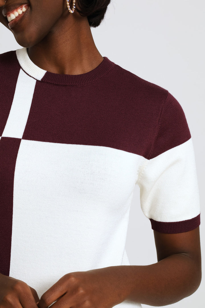 Monochrome Pullover - White