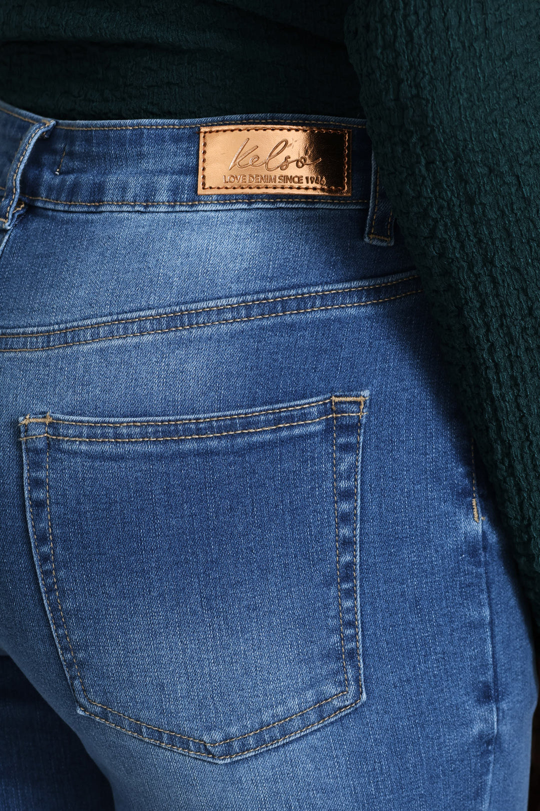 Supersoft Ankle Grazer Skinny Denim - Stonewash