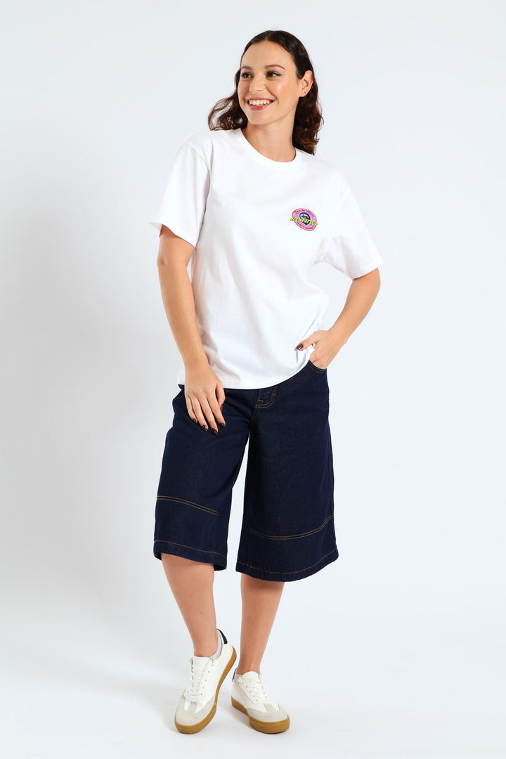 Bubble Gum Tee - White