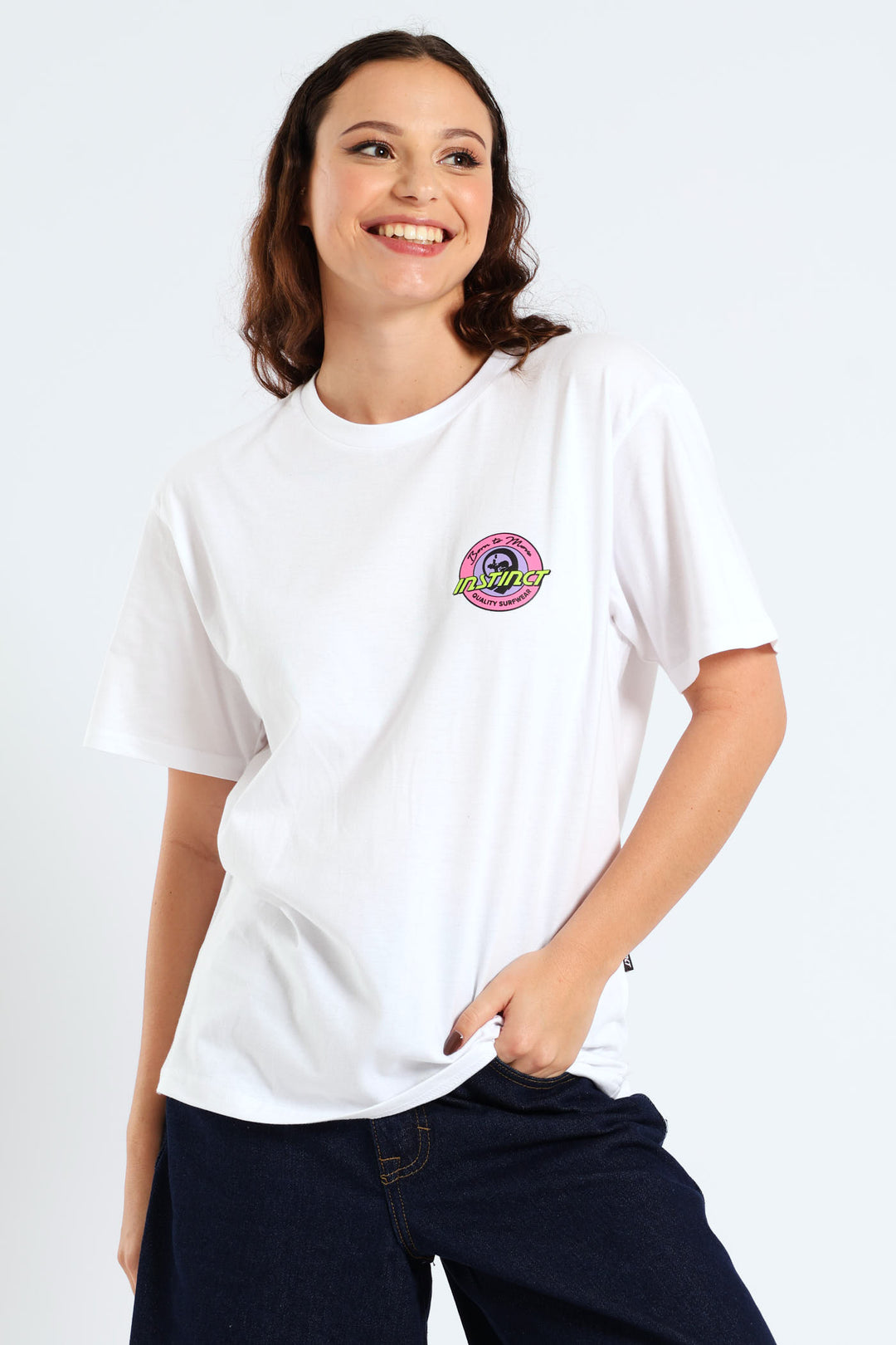 Bubble Gum Tee - White