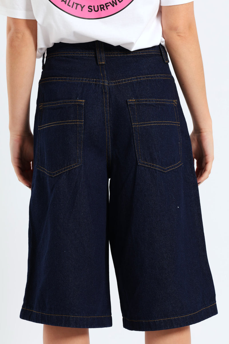 Denim Jort - Ink