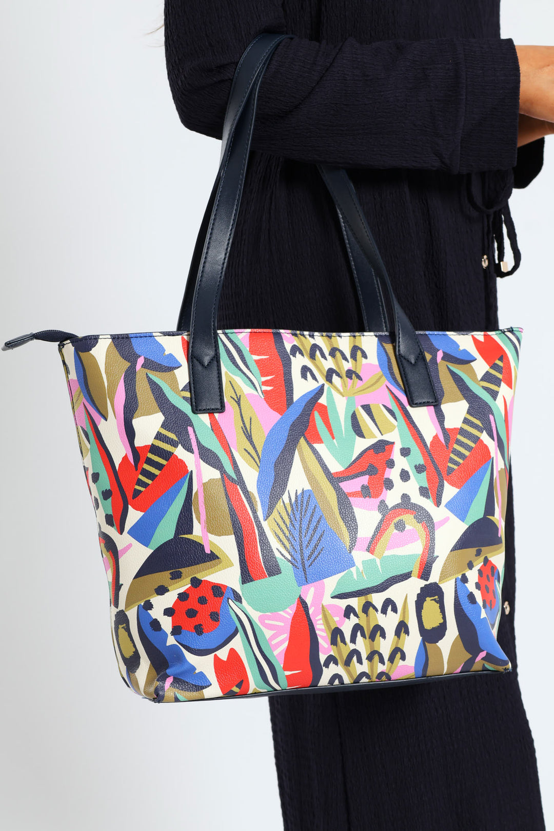 Printed Tote Bag - Multi