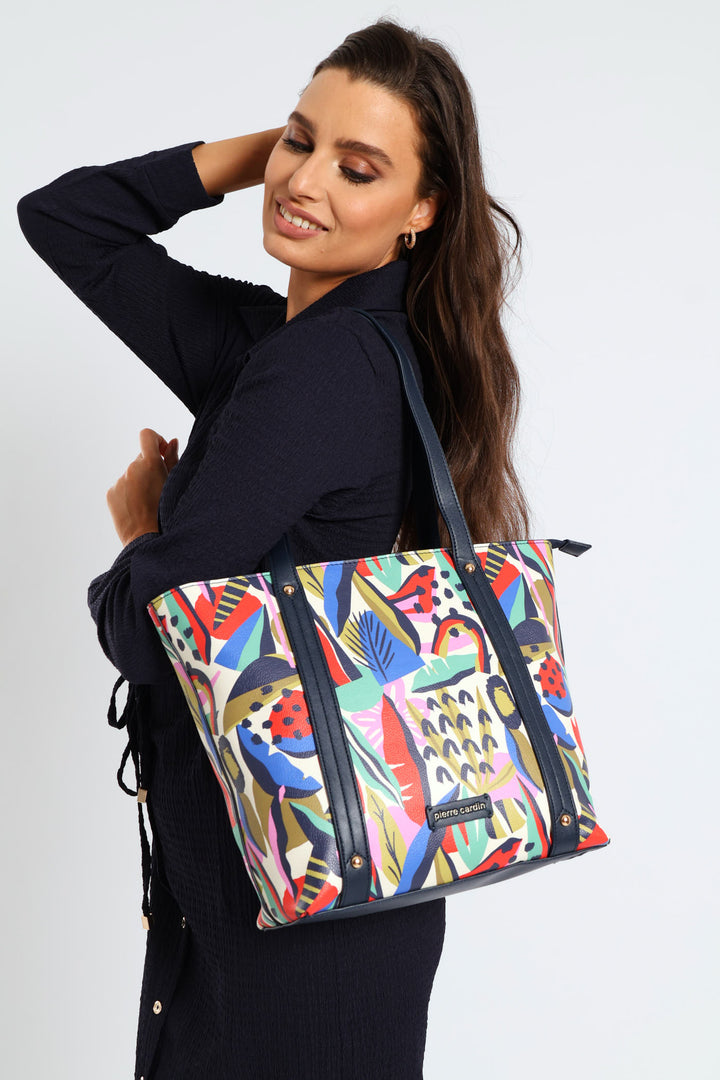 Printed Tote Bag - Multi