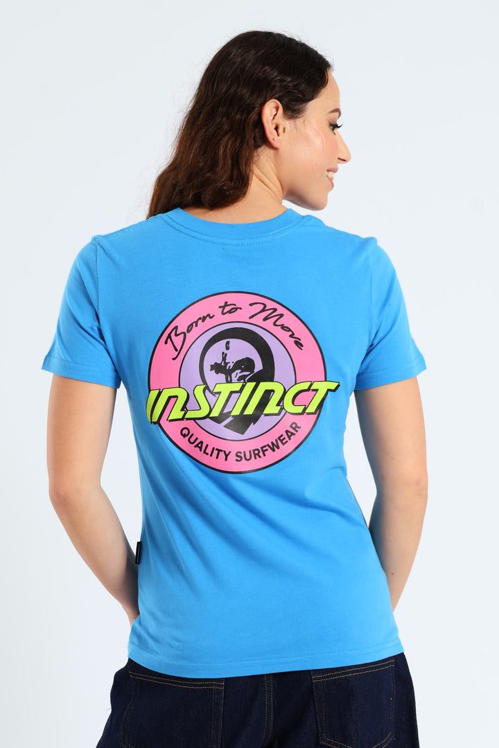 Bubble Gum Tee - Blue