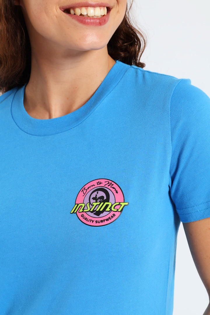 Bubble Gum Tee - Blue