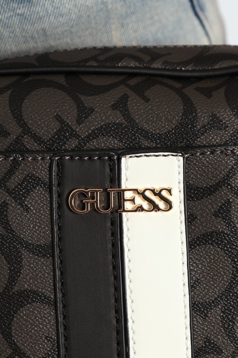 Kerry Crossbody Top Zip Bag - Charcoal