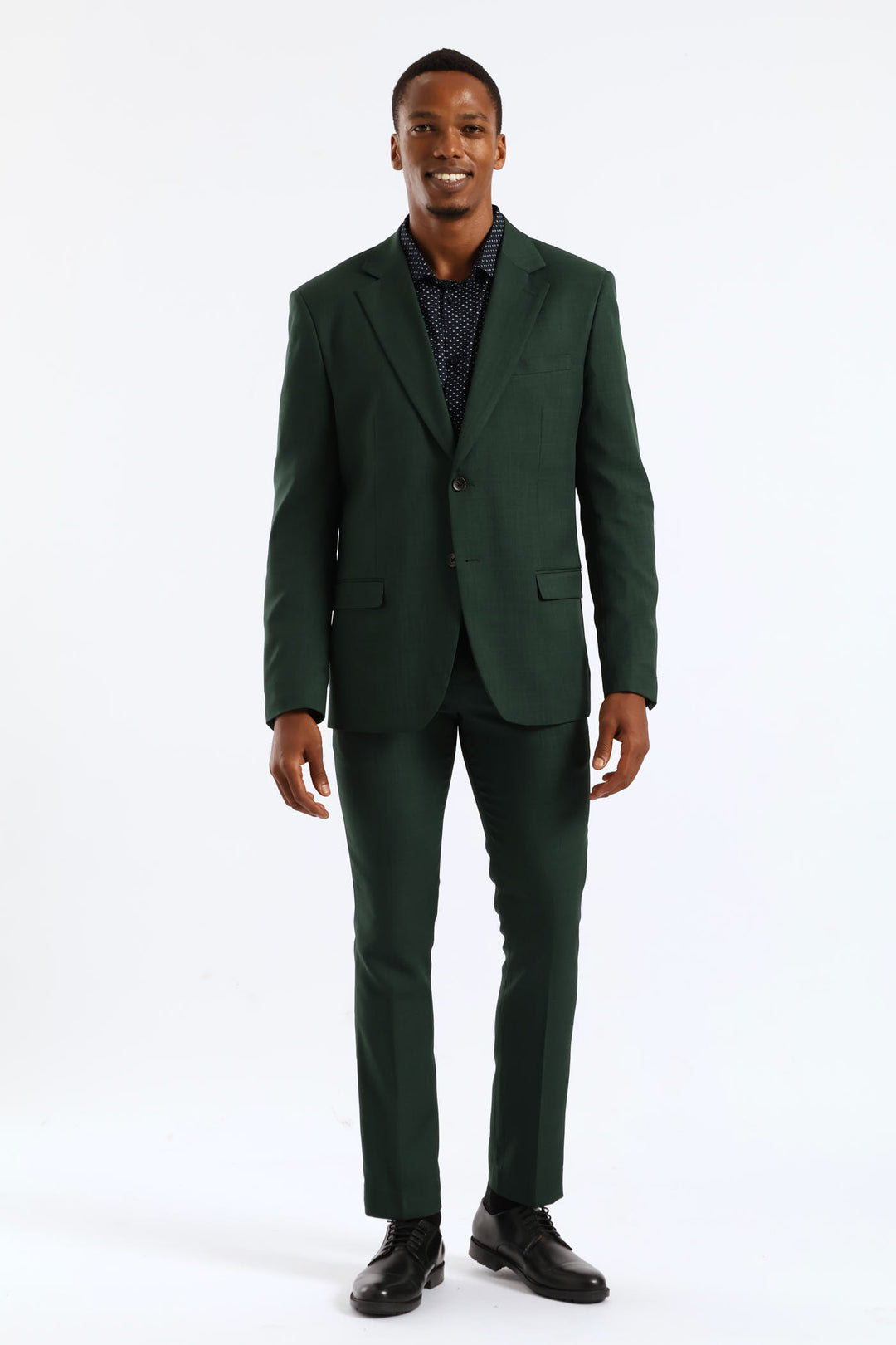 Slim Fit Essential Suit Jacket - Olive