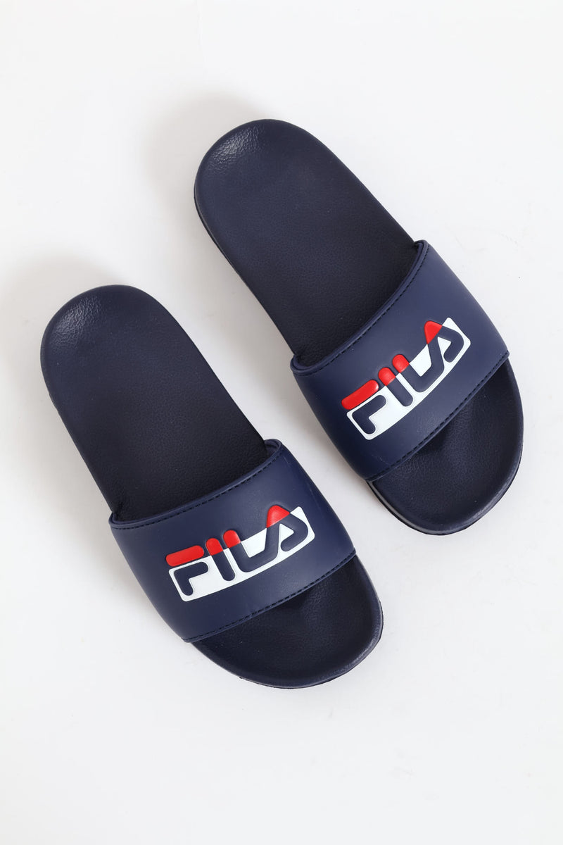 Boys Ciao Pool Sandal - Navy/Red