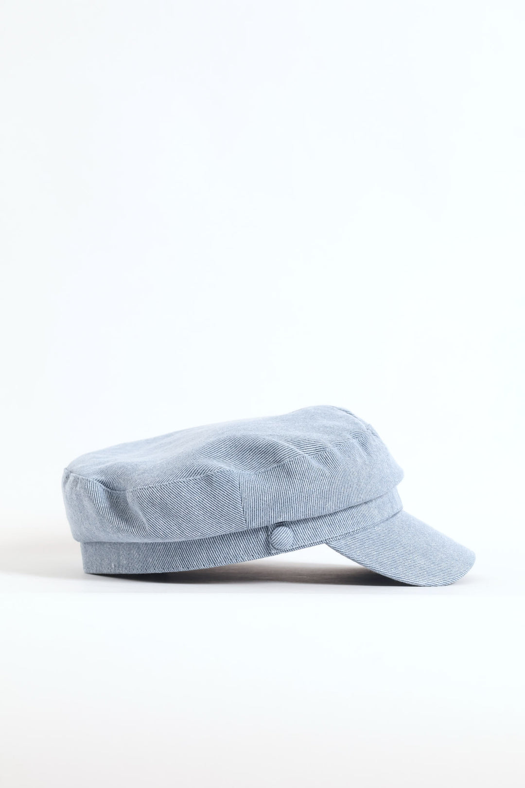 Stone Wash Baker Boy Hat - Denim