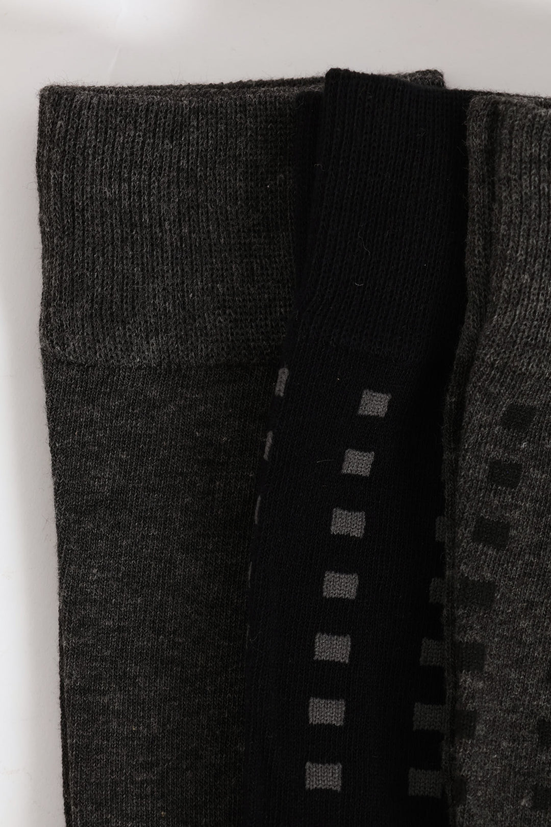 3 Pack Fashion Anklet Socks - Grey