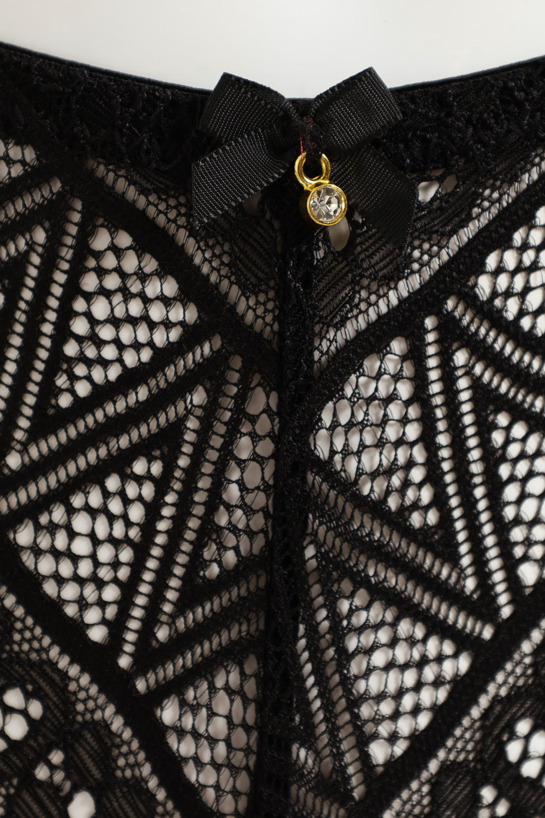 Full Lace Brazilian Panties - Black