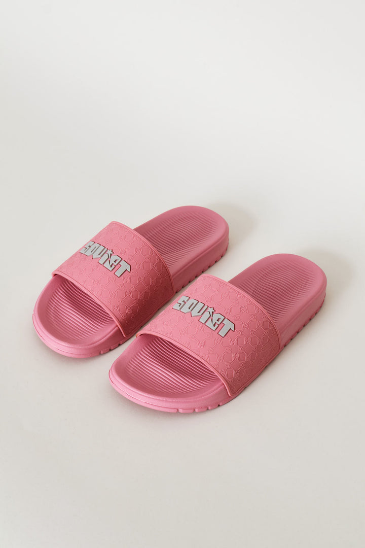 Girls Savannah Slide - Pink
