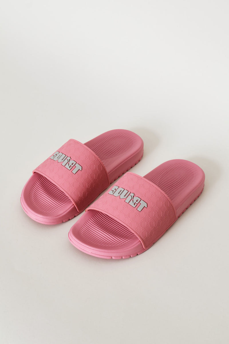 Girls Savannah Slide - Pink