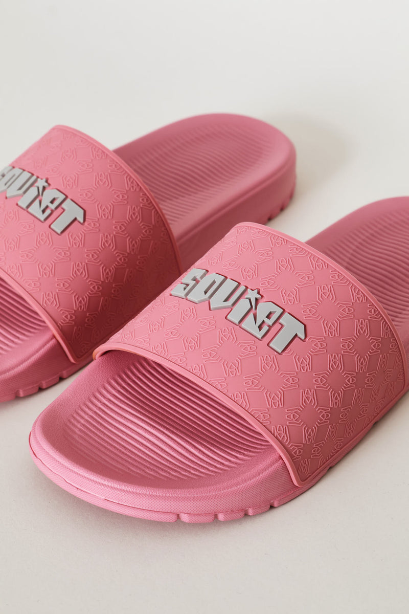 Girls Savannah Slide - Pink