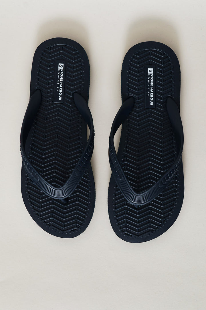 Basic Eva Flip Flops - Navy