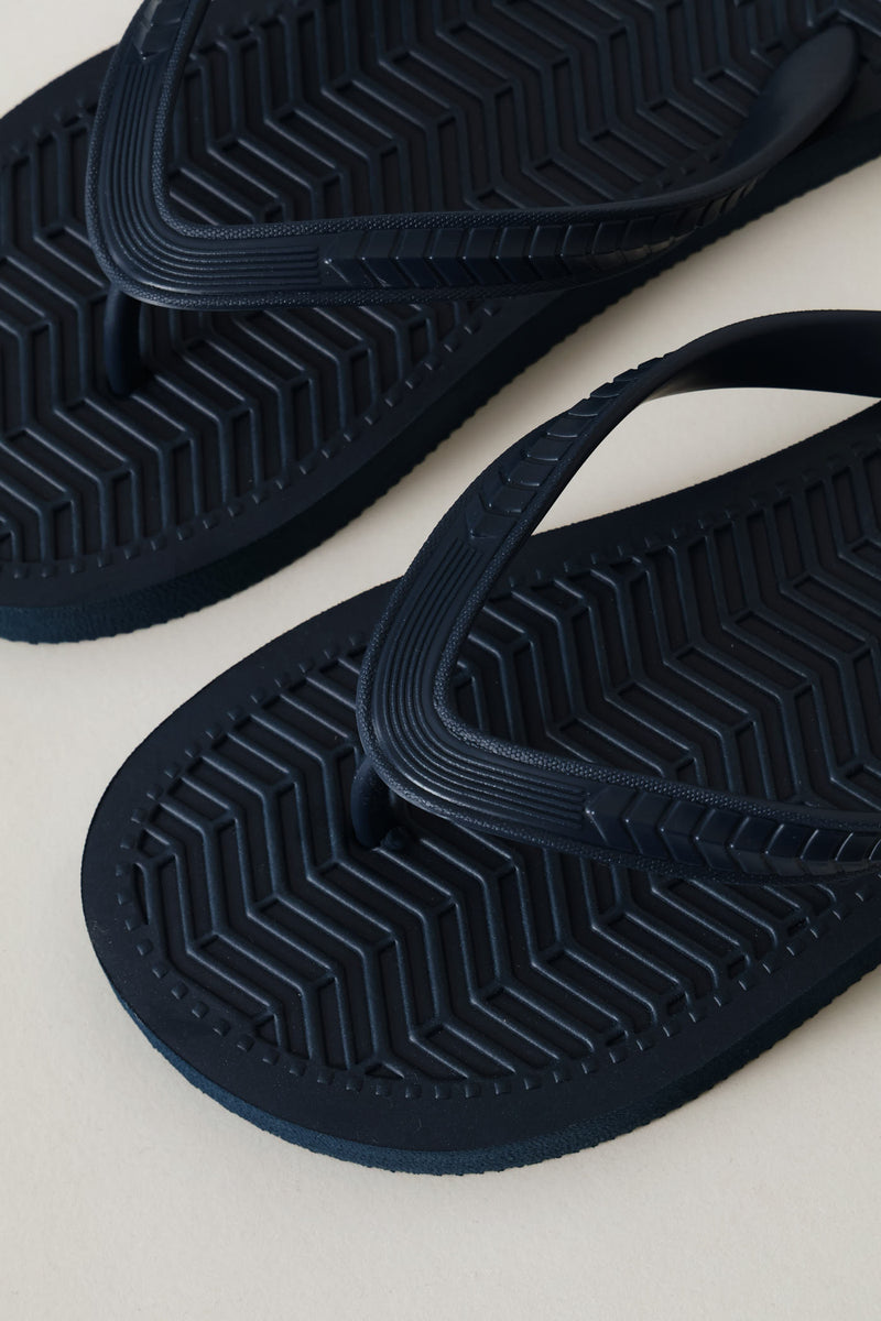 Basic Eva Flip Flops - Navy