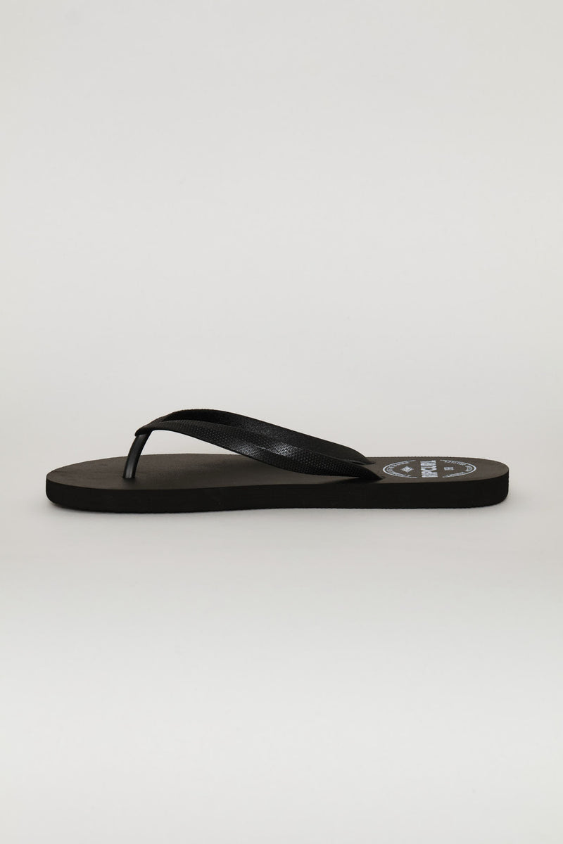 Classic Surf Bloom Flip Flop - Black
