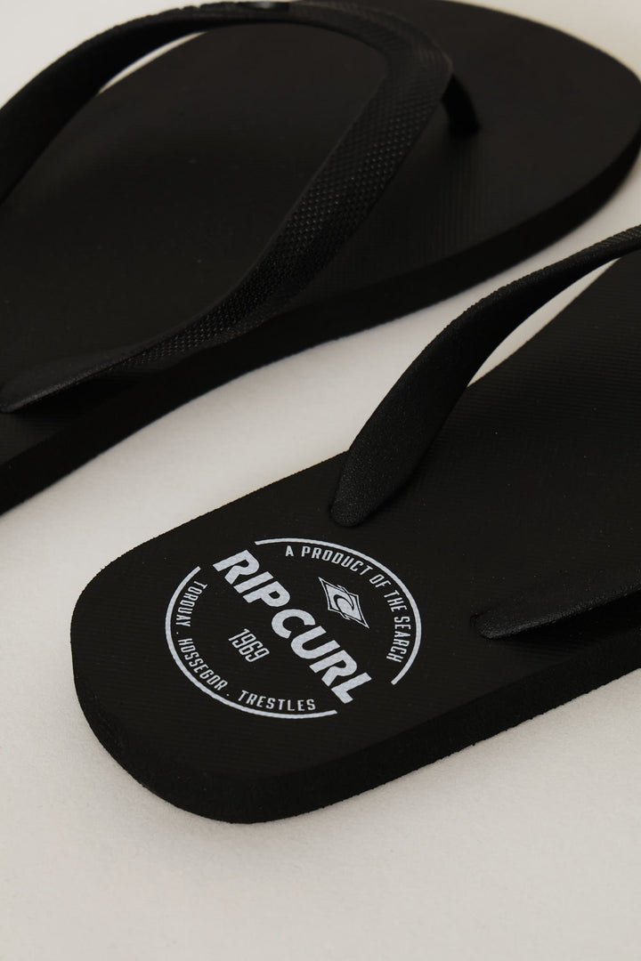 Classic Surf Bloom Flip Flop - Black
