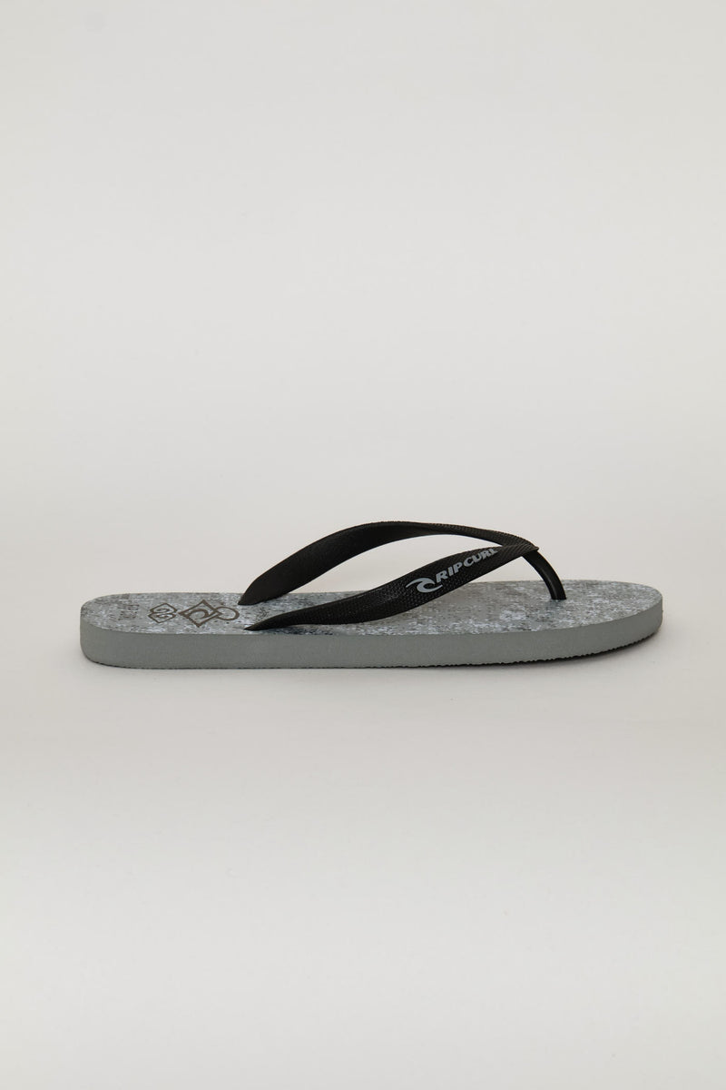 Icons Of Surf Bloom Flip Flop - Grey