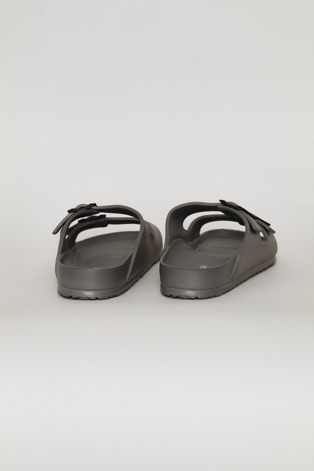Blown Eva Double Buckle Sandal - Grey