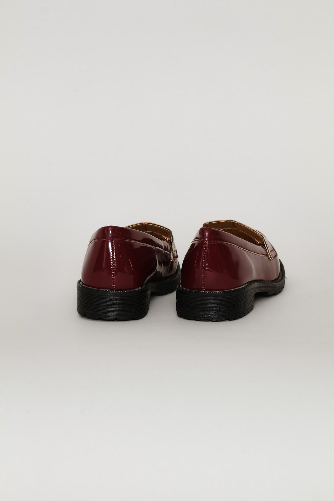 Girls Penny Moccasin - Burgundy