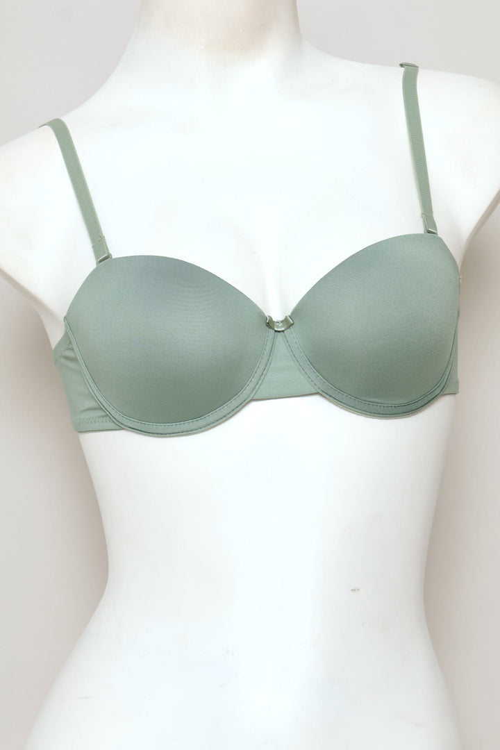 3 Pack Multiway Bra - Cream/Sage/Grisaille