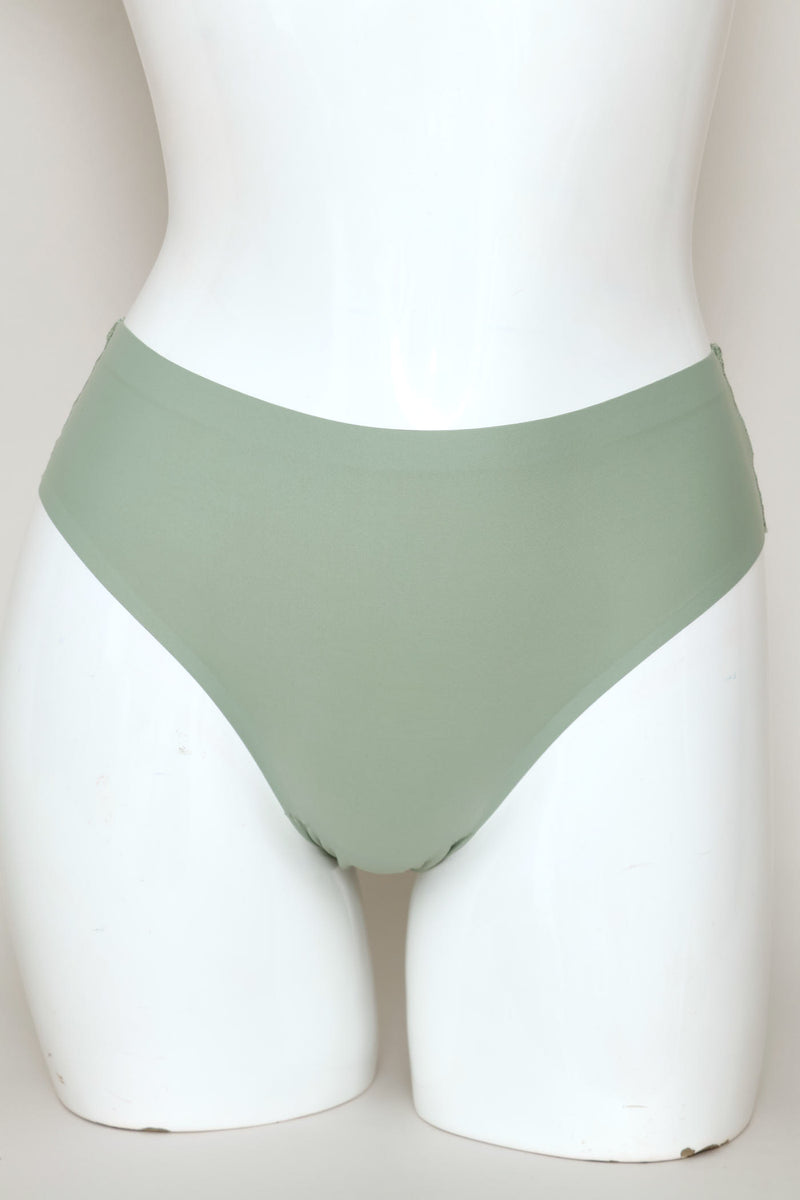 3 Pack Midi Panties - Sage/Stone