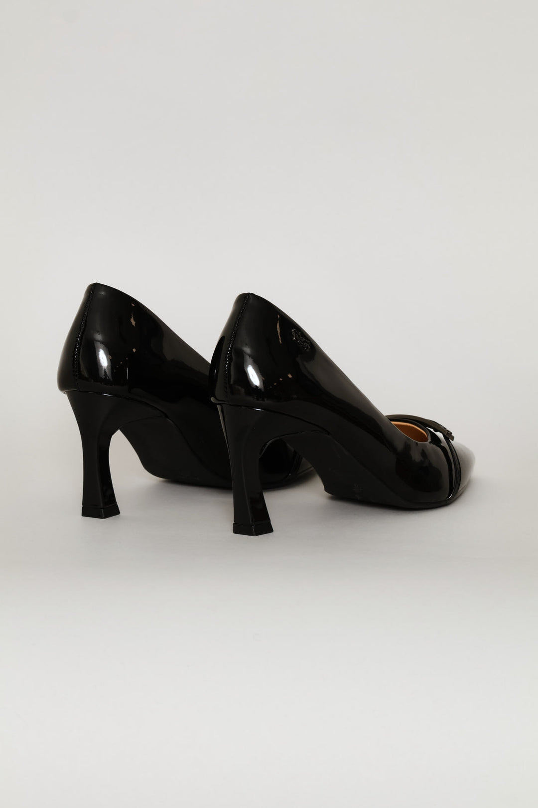 Buckle Strap Heel - Black