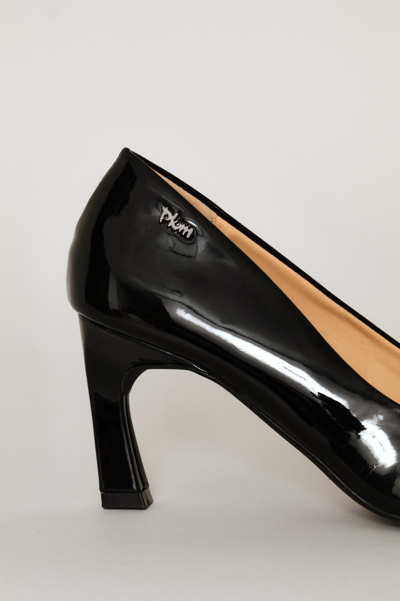 Buckle Strap Heel - Black