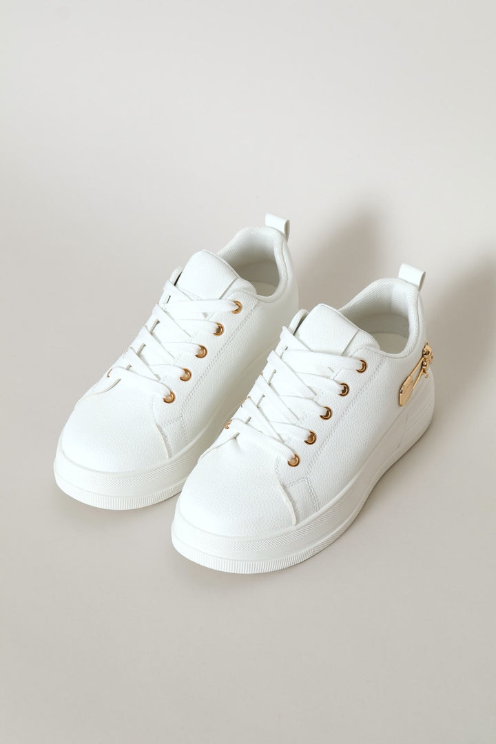 Plimsole Sneaker - White