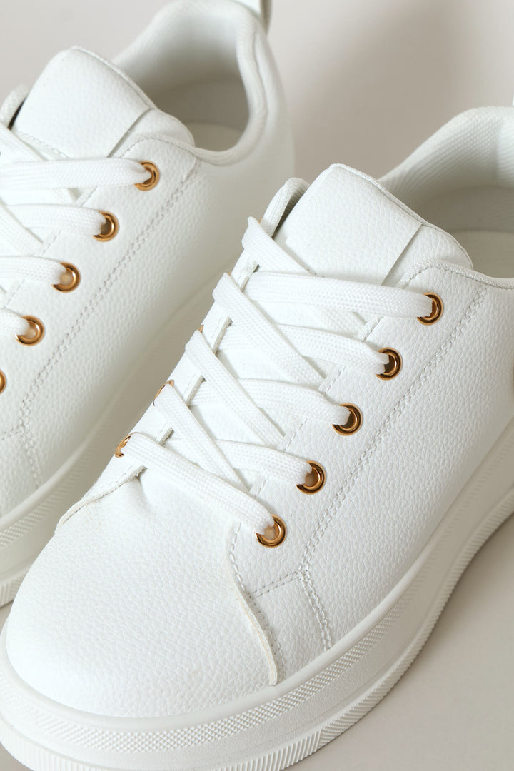 Plimsole Sneaker - White