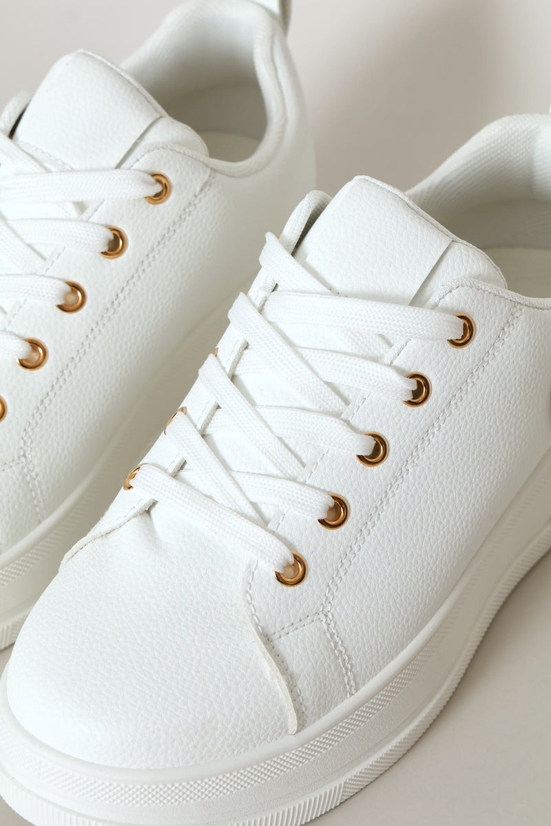 Plimsole Sneaker - White