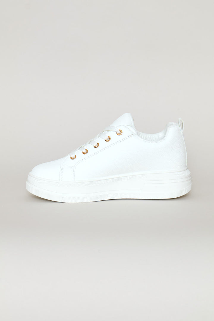 Plimsole Sneaker - White
