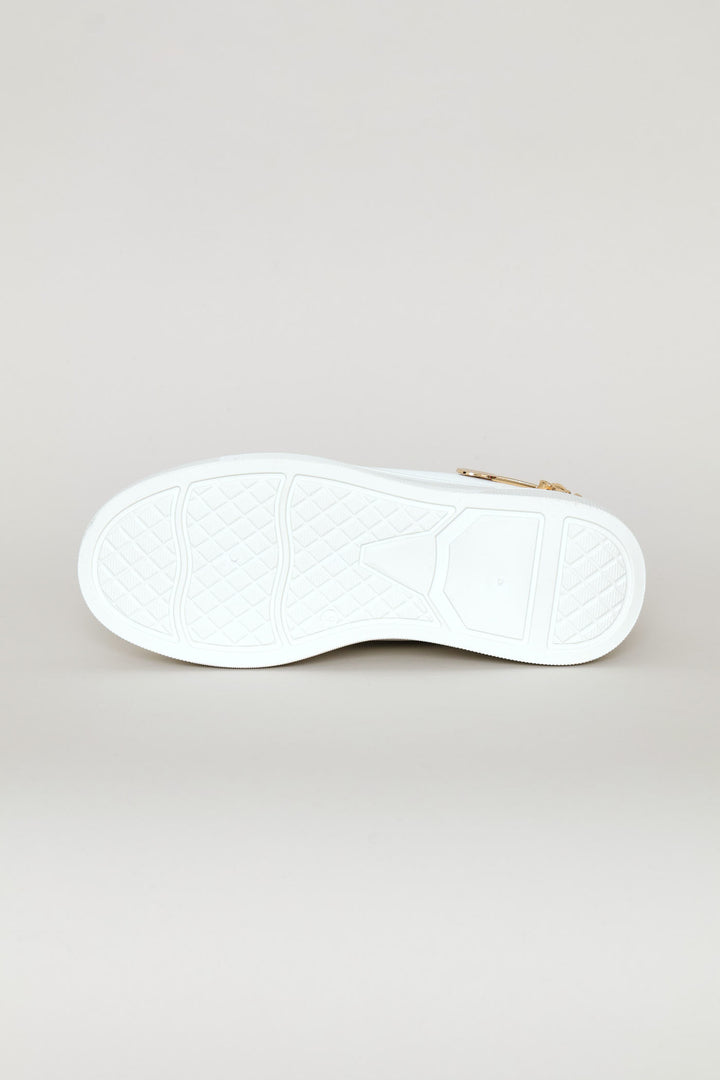 Plimsole Sneaker - White