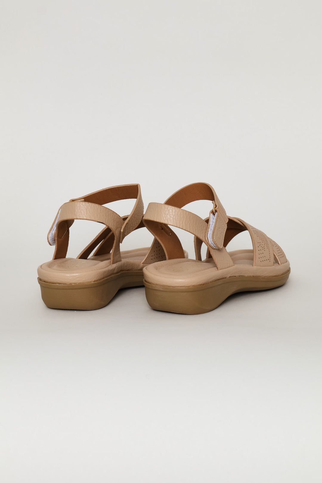 Shaped Leisure Sandal - Taupe