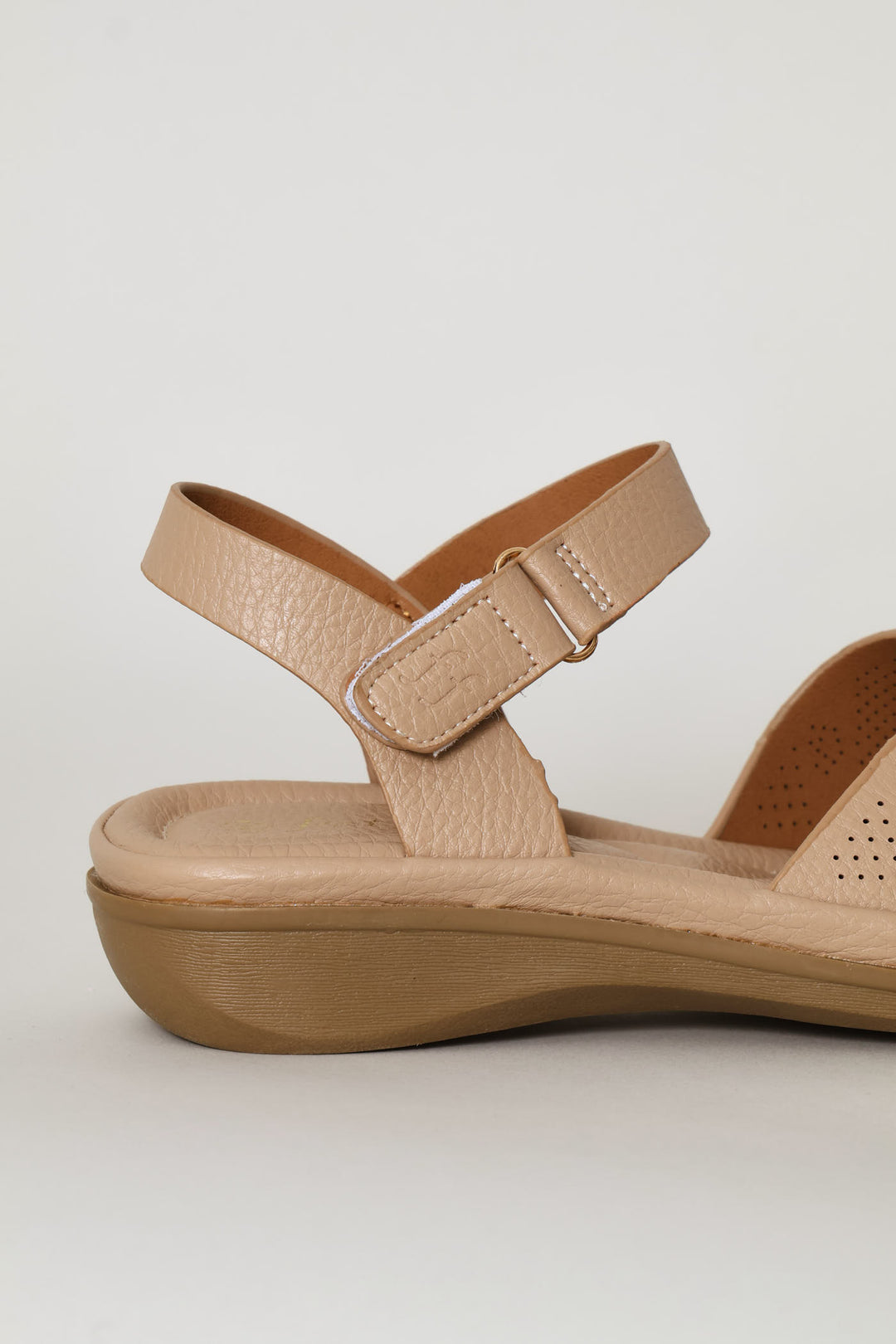 Shaped Leisure Sandal - Taupe
