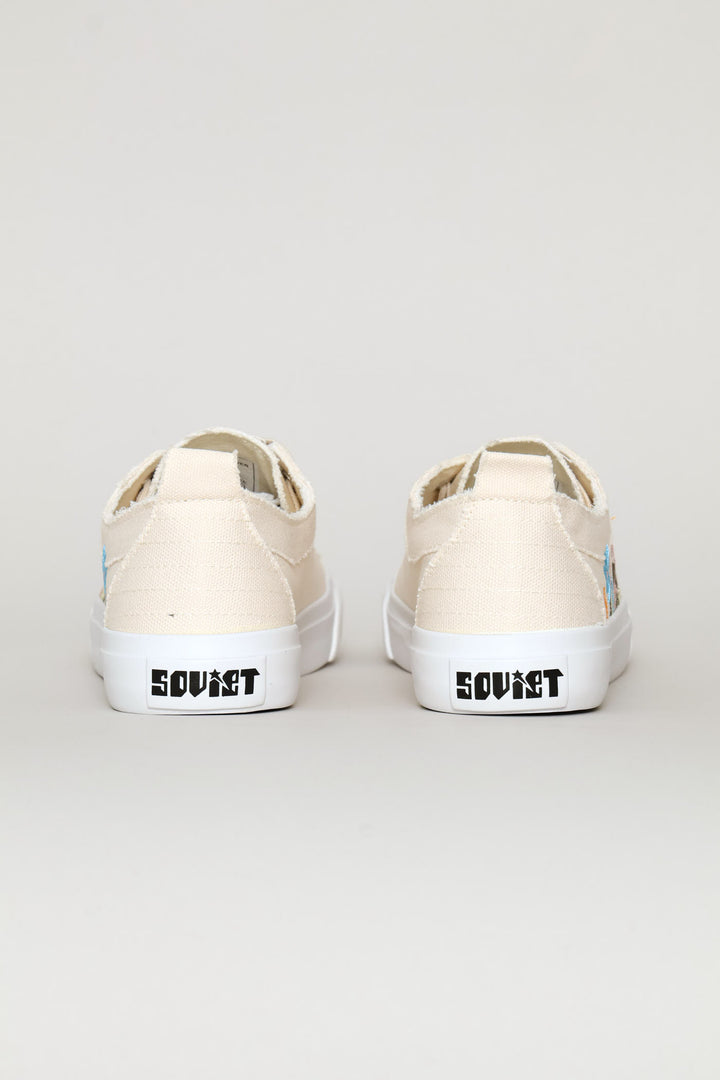 Floral Lace Up Sneaker - Multi