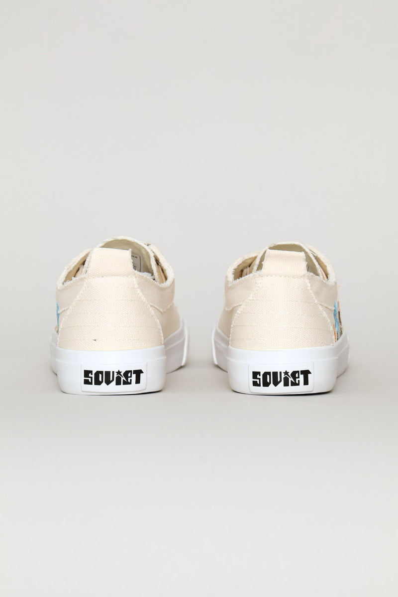 Floral Lace Up Sneaker - Multi