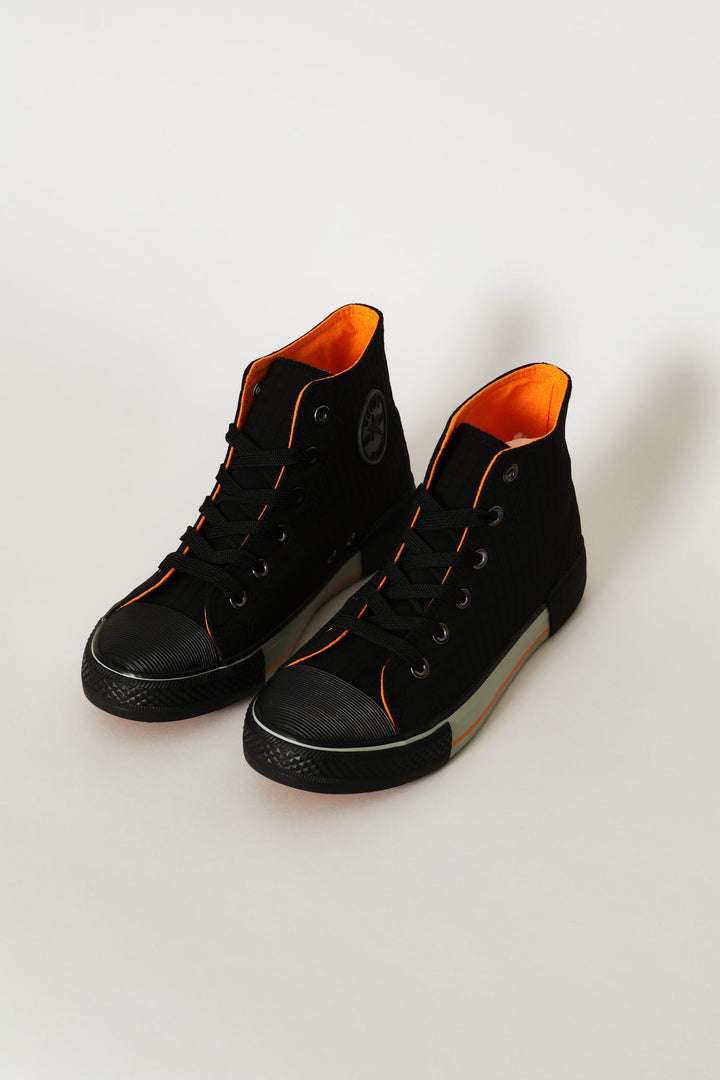 Boys Meta Hitop Sneaker - Black