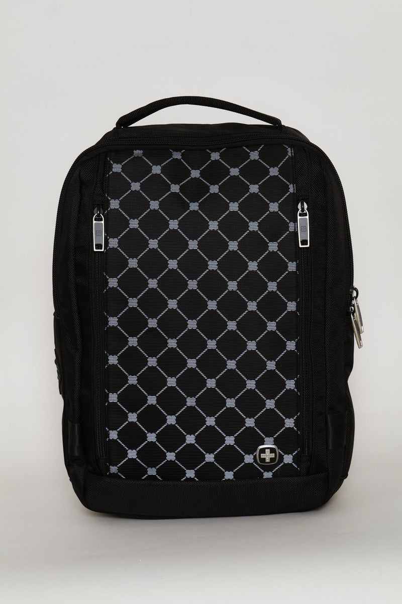 Pattern Backpack - Black