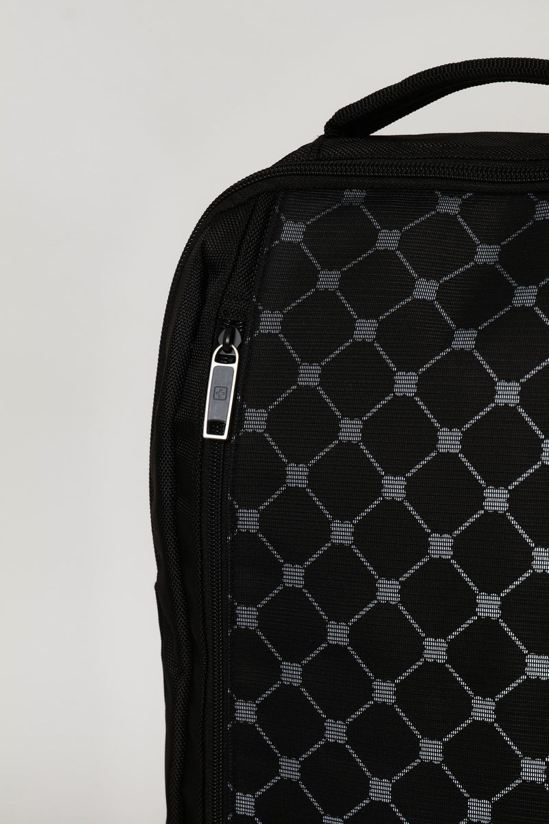 Pattern Backpack - Black