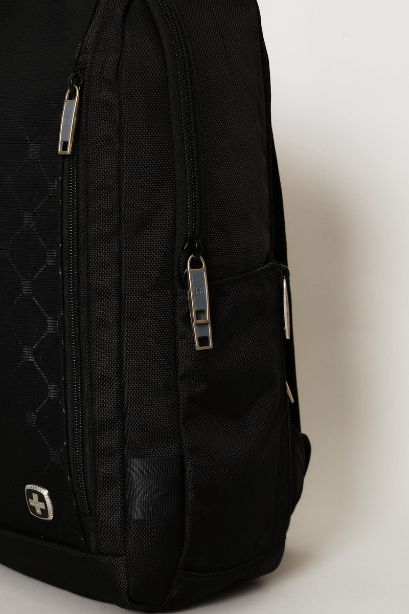 Pattern Backpack - Black