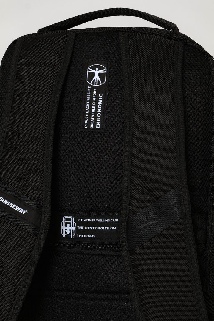 Pattern Backpack - Black