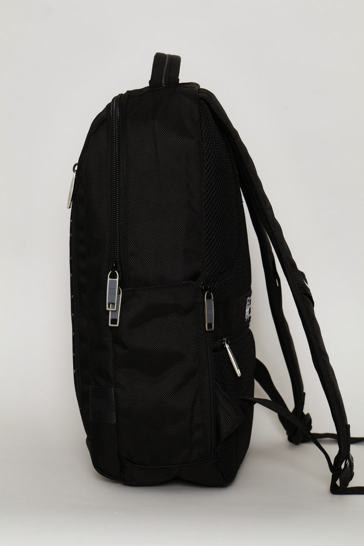 Pattern Backpack - Black