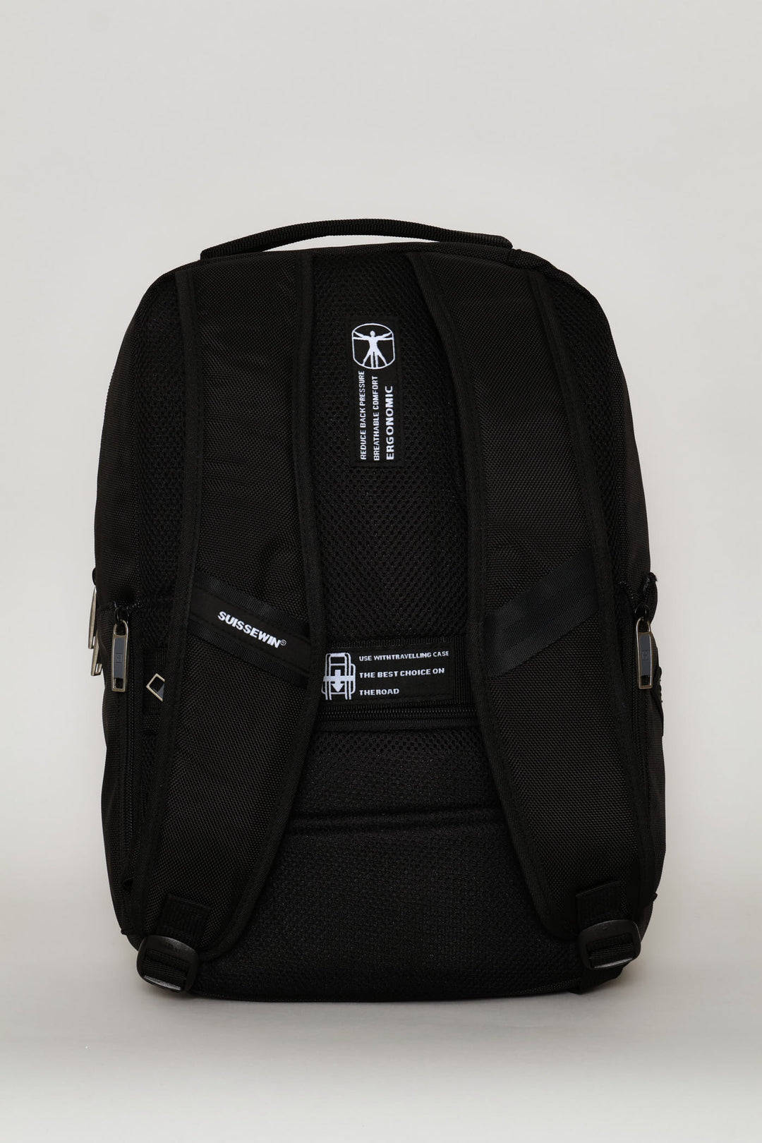 Pattern Backpack - Black