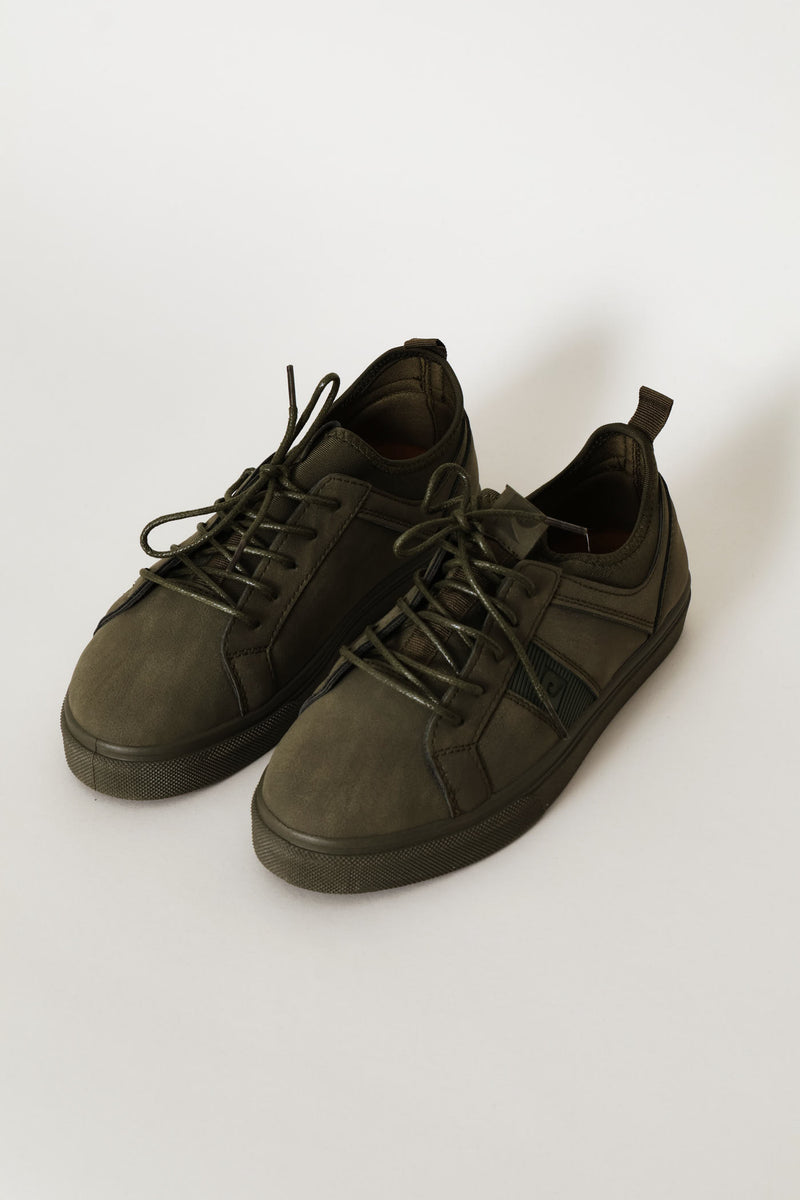 Boys Mono Sneaker - Olive