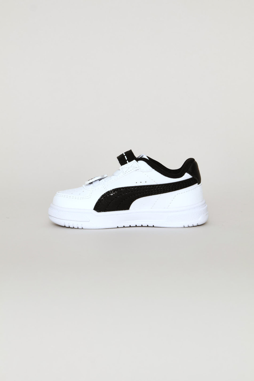 Pre-Boys Caven Racing Crew Ac+ Sneaker - White/Black