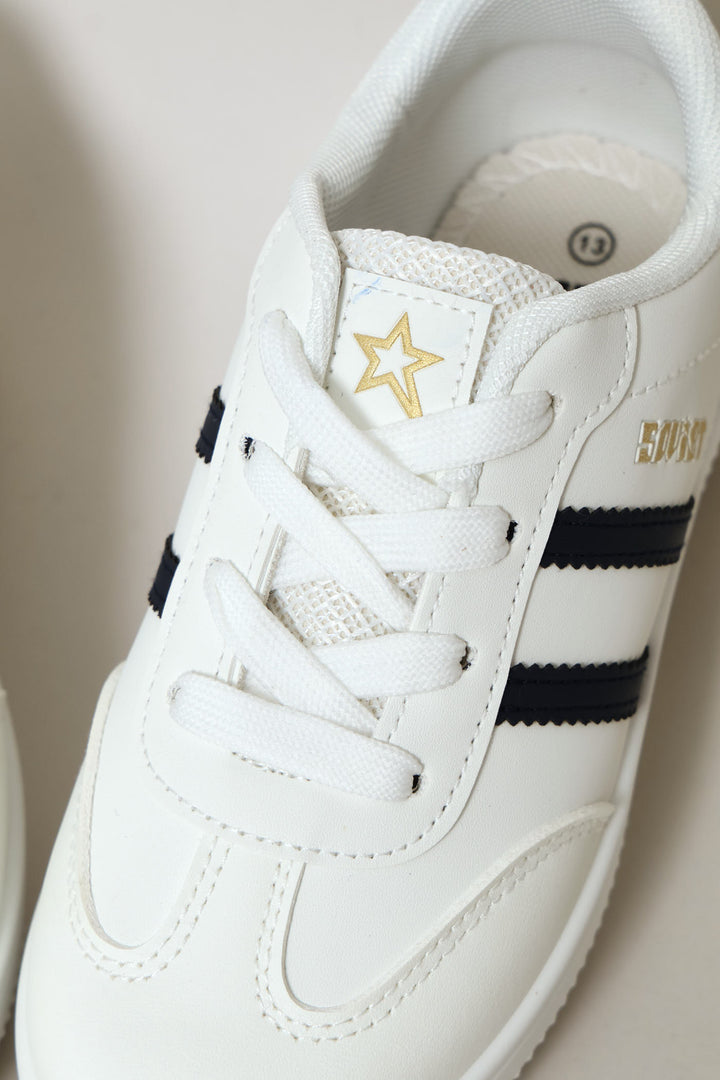 Pre-Boys Isla Sneaker - White