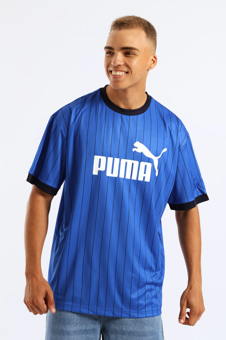 Essential Striped Jersey - Blue